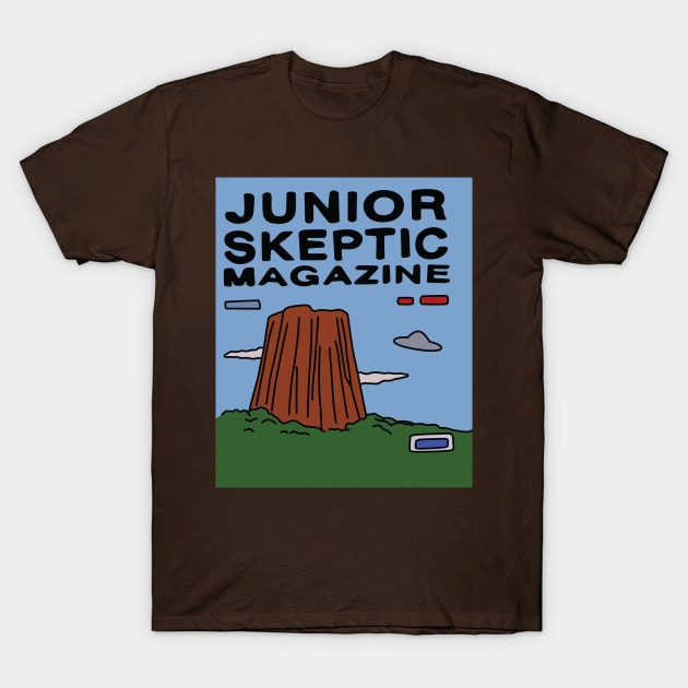 Junior skeptic Magazine T-Shirt by saintpetty